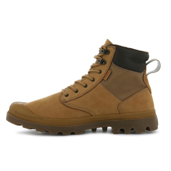 Bottes Palladium Pampa Shield WP+ LUX Homme Marron | FR LQK972X